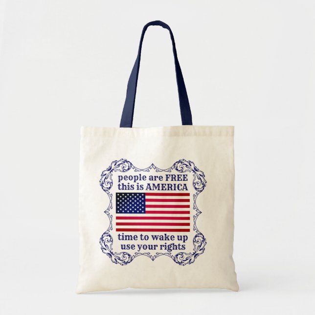 Die Menschen sind freie Tasche (Vorne)