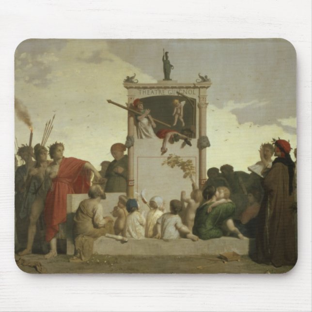 Die menschliche Komödie, c.1852 Mousepad (Vorne)