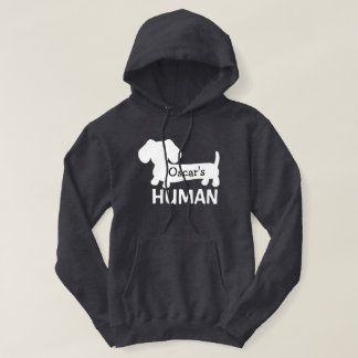 Die menschliche Personalisierte Hoodie der Dackel