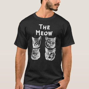 Die Meow Katze Retro T-Shirt