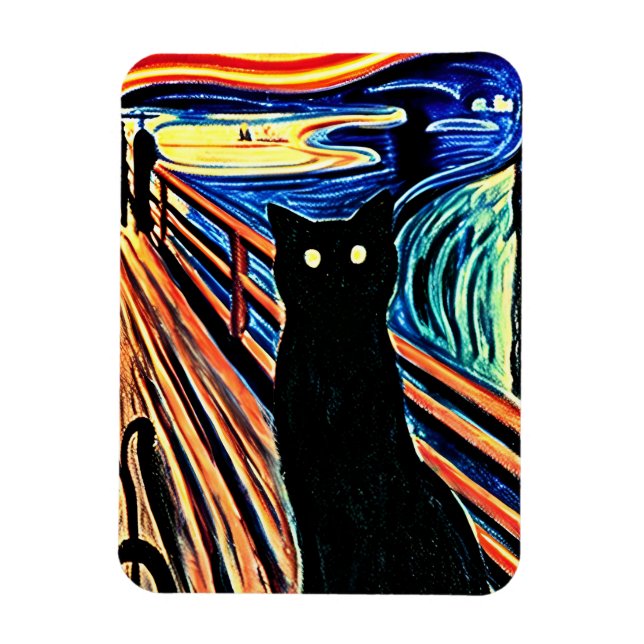 Die Meow! Magnet (Vertikal)