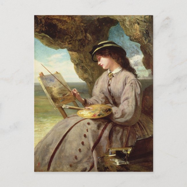 Die Messe Amateur, 1862 Postkarte (Vorderseite)