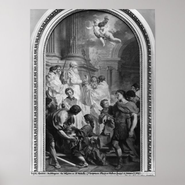 Die Messe St. Basil, vor 1747 Poster (Vorne)