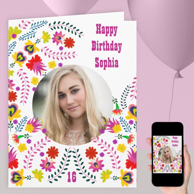 Die mexikanische Folklorekunst jedes Fotos Karte (Von Creator hochgeladen)