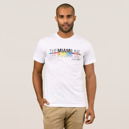 Die Miami Line, Rockne Krebs T - Shirt Männer weiß
