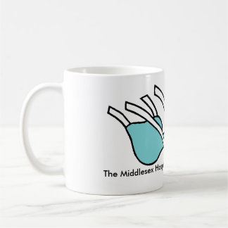 Die Middlesex-Krankenhaus-tote Ameisen-Tasse mit Tasse