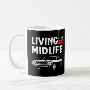 Die Midlife Crisis sportscar - lustiges Midlife Kaffeetasse