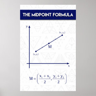 Die Midpoint-Formel Poster