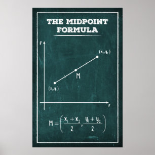 Die Midpoint-Formel Poster