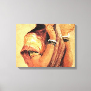 Die Milchmädchen 1904 von Raja Ravi Varma Leinwanddruck