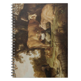 Die Milchmädchen Aelbert Cuyp Notizblock