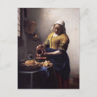 Die Milchmädchen von Johannes Vermeer