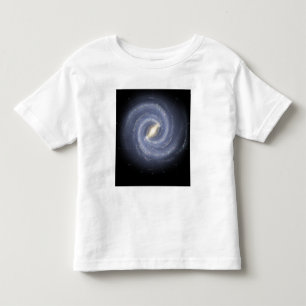 Die Milchstraße-Galaxie (kommentiert) Kleinkind T-shirt