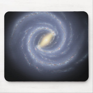 Die Milchstraße-Galaxie Mousepad