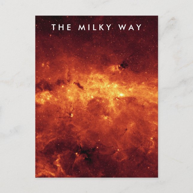 Die Milchstraße Postkarte (Vorderseite)