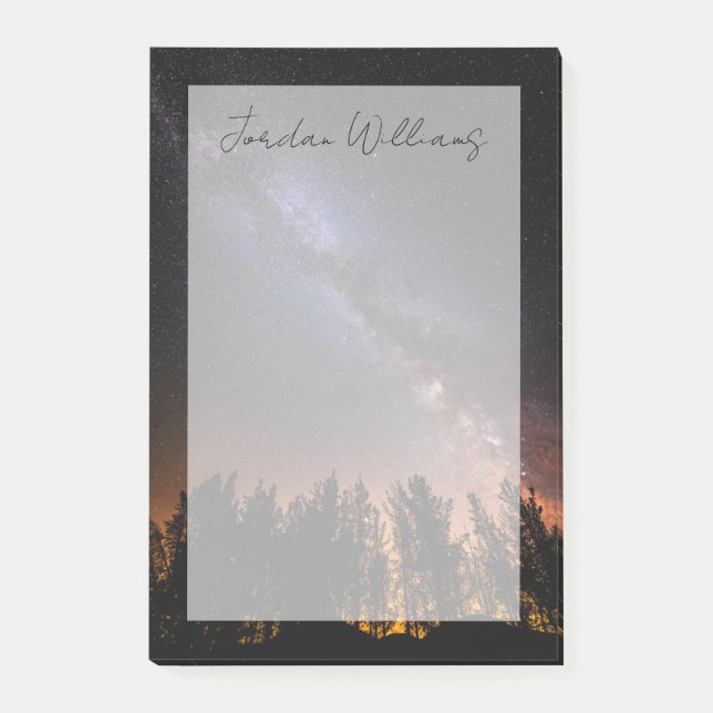 Die Milchstraße | Rose Valley, Kalifornien Post-it Klebezettel (Vorderseite)