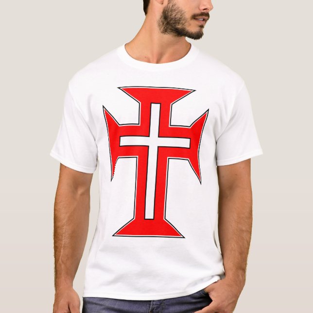 Die militärische Ordnung Christi T-Shirt (Vorderseite)