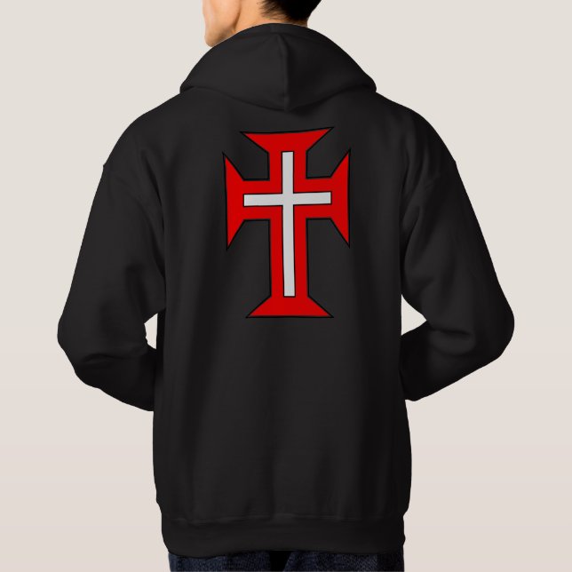 Die militärische Ordnung des Christkreuzes auf der Hoodie (Rückseite)