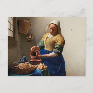 DIE MILKMAID POSTKARTE