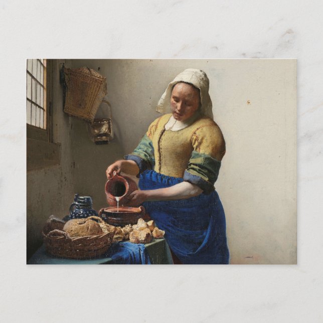 DIE MILKMAID POSTKARTE (Vorderseite)