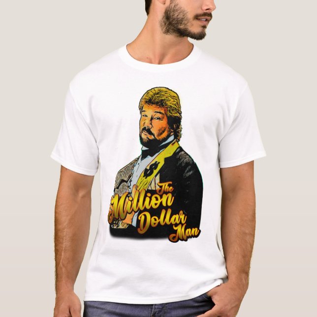 Die Millionen Dollar Mann T-Shirtthe Million Dolla T-Shirt (Vorderseite)