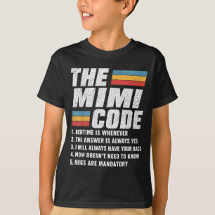 Die Mimi-Code-Schlafenszeit ist, wenn die Antwort T-Shirt