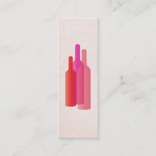 Die Mini-Visitenkarte von Wine Lover Mini Visitenkarte