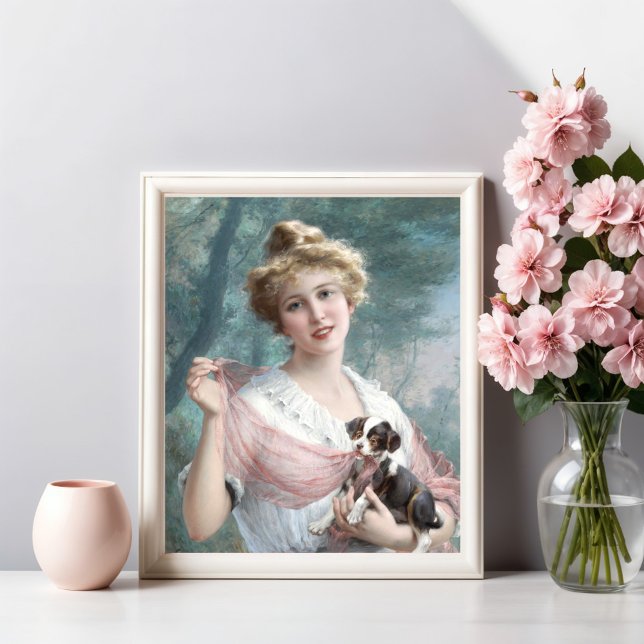 Die Mischous-Welpe von Emile Vernon Fotodruck (Von Creator hochgeladen)