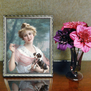 Die Mischous-Welpe von Emile Vernon Poster