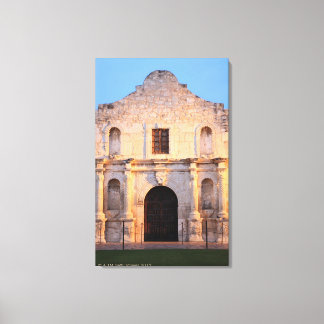 Die Mission von Alamo im heutigen San Antonio, Leinwanddruck