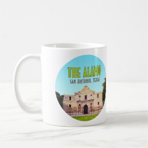 Die Mission von Alamo San Antonio Texas Kaffeetasse