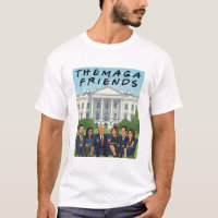 Die mit den MAGA-Freunden Lustige Politische Satir