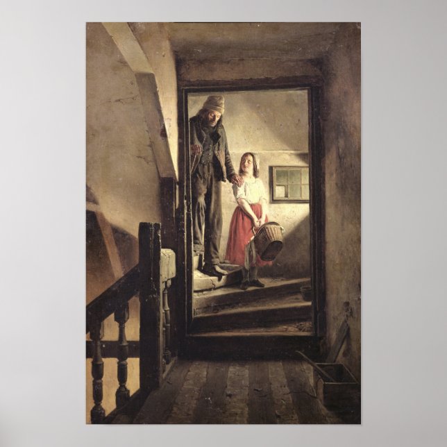 Die Mitarbeiter des alten Alters Poster (Vorne)