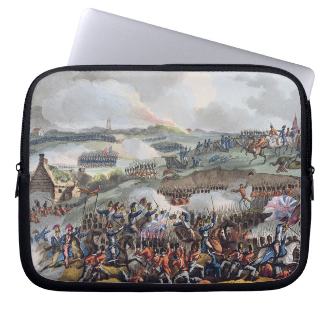 Die Mitte der britischen Armee in der Aktion am Ba Laptopschutzhülle (Vorderseite)