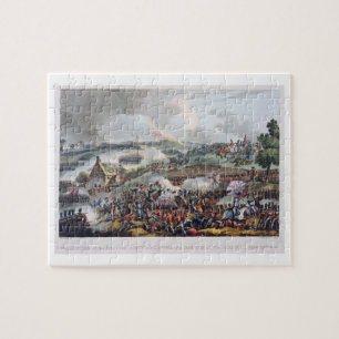 Die Mitte der britischen Armee in der Aktion am Ba Puzzle