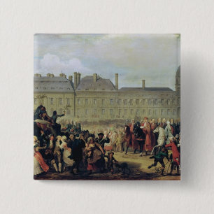 Die Mitteilung des Unterzeichnens des Vertrags Button