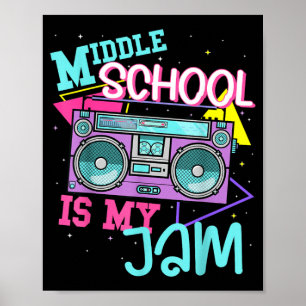 Die Mittelschule ist mein Ding Süßes Lehrer-Shirt Poster