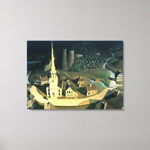 Die Mitternachtsreise von Paul Revere Leinwanddruck