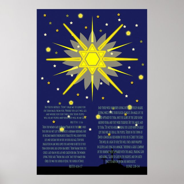 die Moabitess, den Vorfahren Jesu Poster (Vorne)