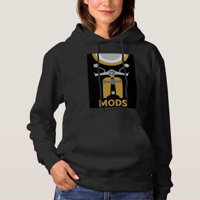 Die Mod - Mod und Rockers - britische Musik Hoodie (Vorderseite)
