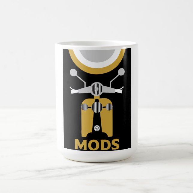 Die Mod - Mod und Rockers - britische Musik Kaffeetasse (Mittel)