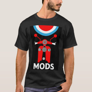 Die Mod - Mod und Rockers - Britische Musik T-Shir T-Shirt