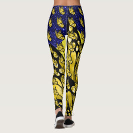 Die Mode des sozialen Schmetterlings-Pops Leggings