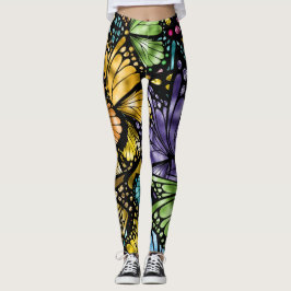 Die Mode des sozialen Schmetterlings-Pops Leggings