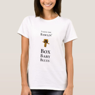 Die Mode-lustige Neuheit KASTEN-BABY-BLUES der T-Shirt