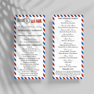 Die moderne Hochzeitskollektion der Luftpost Programm