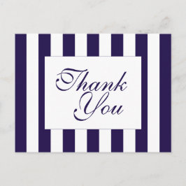 Die moderne Hochzeitskollektion der Marine Postkarte