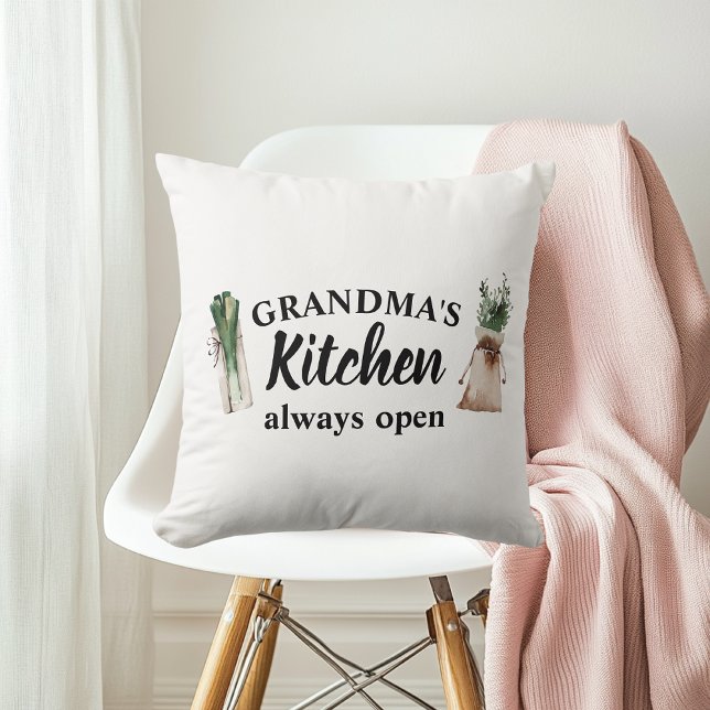 Die moderne Küche von Oma ist immer ein bestes Ges Kissen (Von Creator hochgeladen)