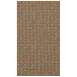 Die moderne Mitte des Jahrhunderts, Ovale, hat Tischdecke