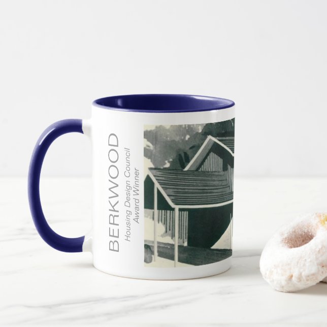 Die moderne Tasse des Berkwood Mid Century (Mit Donut)